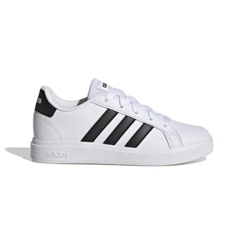 Sneakers bianche da ragazzo con strisce a contrasto adidas Grand Court 2.0 K, Brand, SKU s354000188, Immagine 0